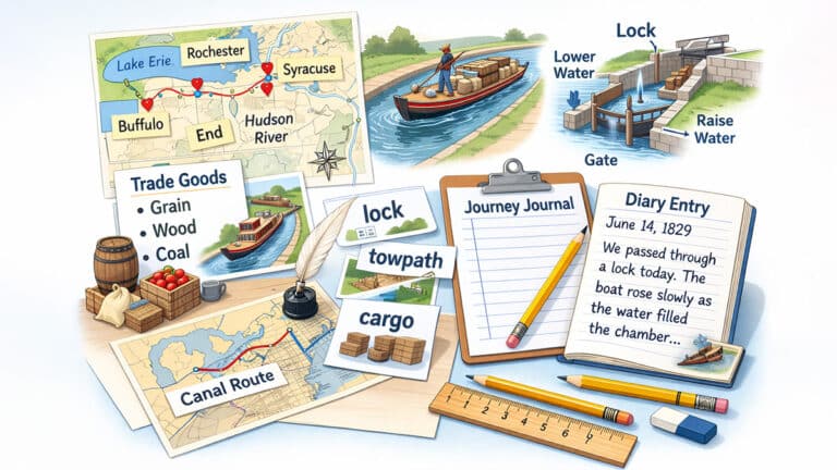 Canals and 19th-century transportation learning