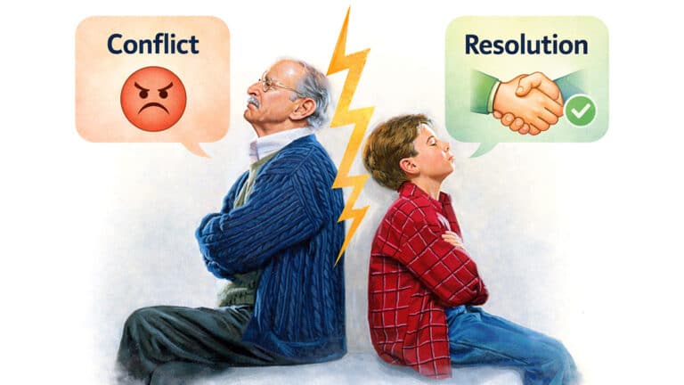 Conflict and resolution generational divide