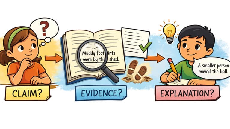 Critical thinking process in action