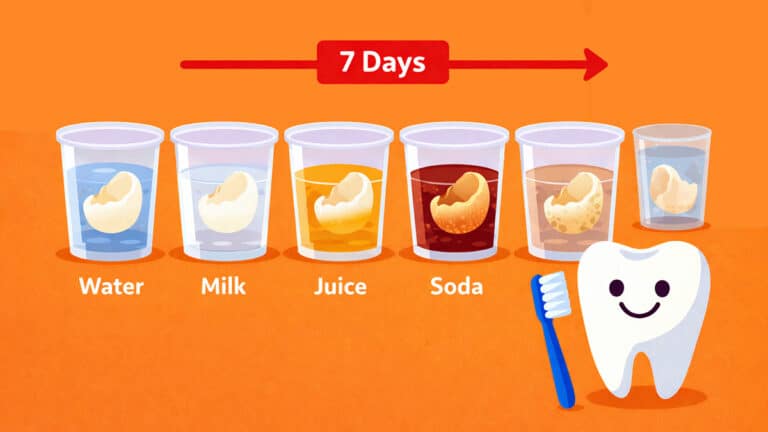 Effects of drinks on teeth