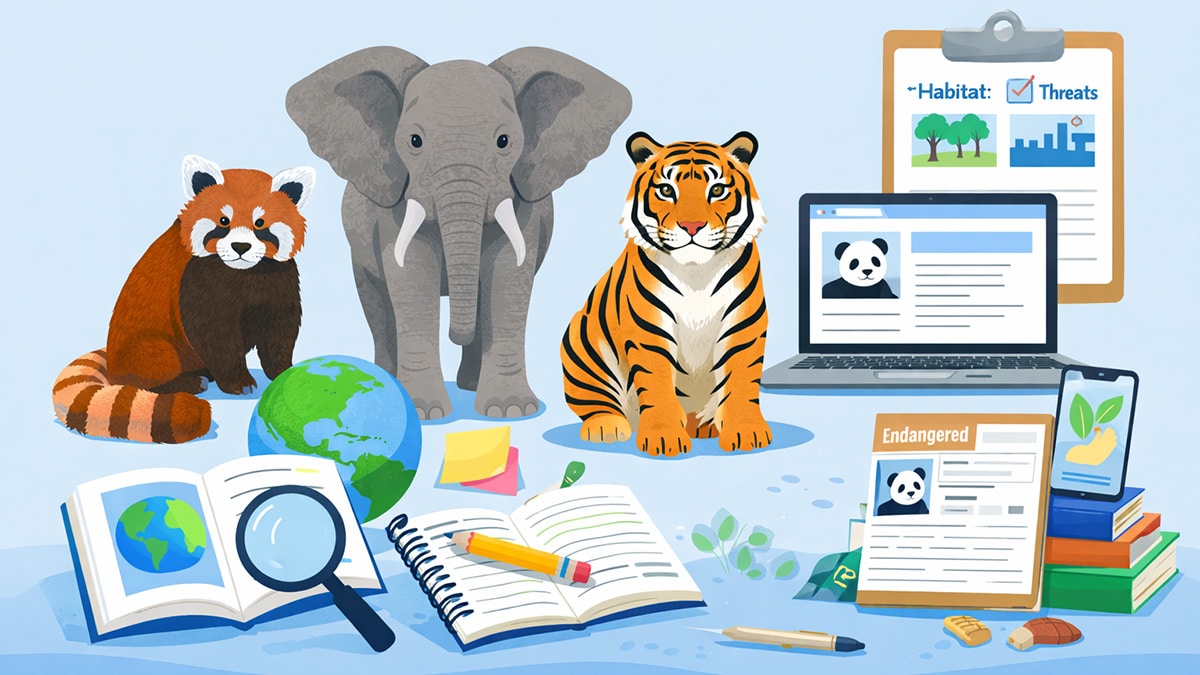 Endangered species and research tools