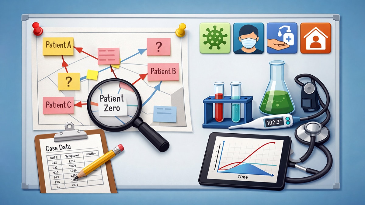 Epidemiology mapping, precautions, and analysis