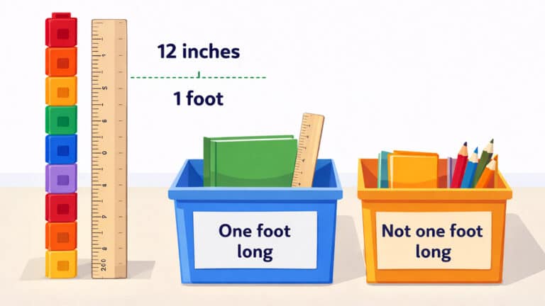 Learning about a foot measurement