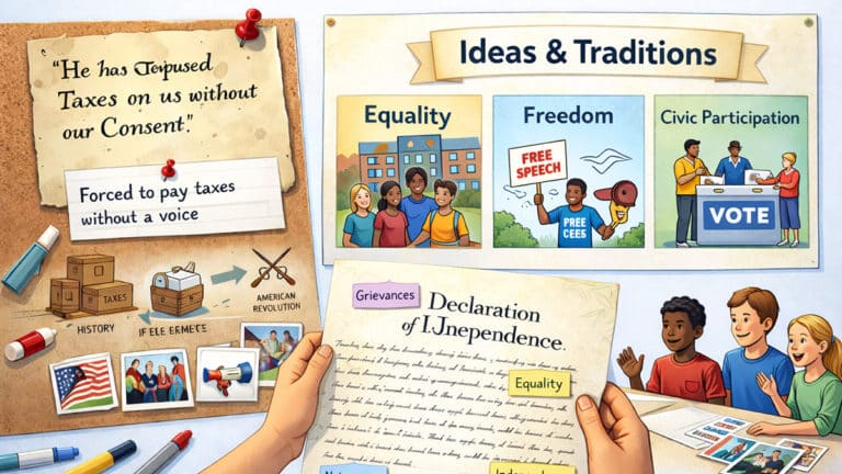 Learning the Declaration of Independence