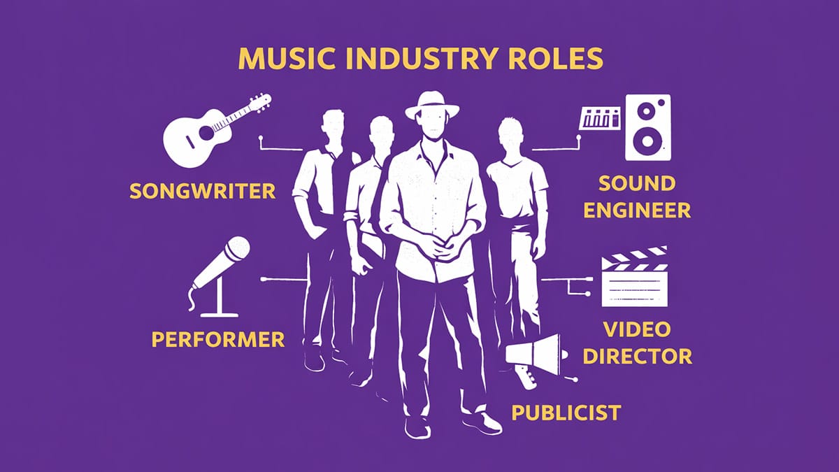 Music industry roles and Midnight Oil