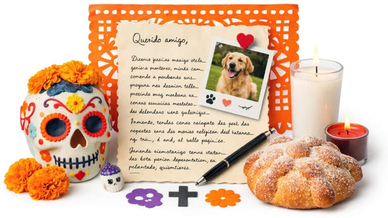 Ofrenda para un amigo querido