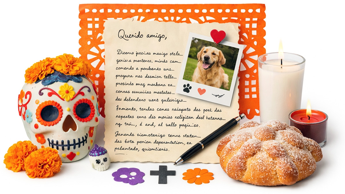 Ofrenda para un amigo querido