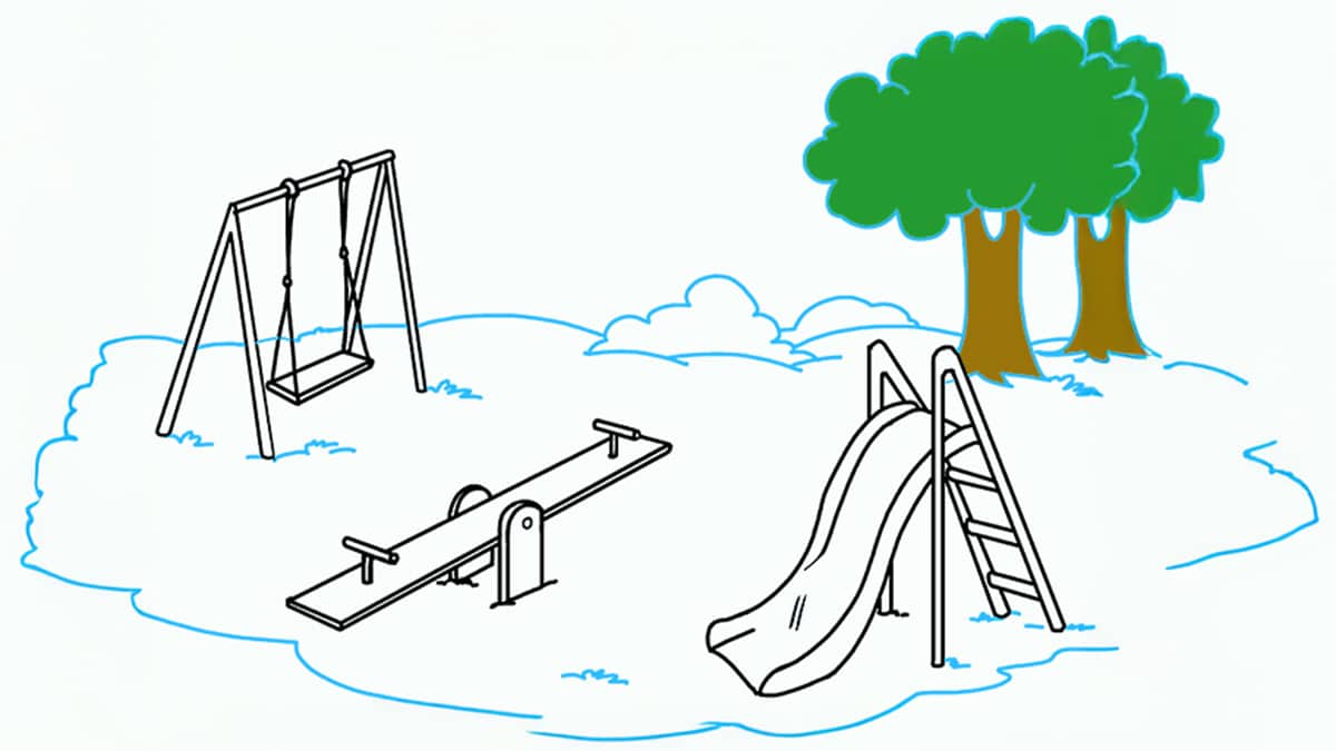 Playground drawing