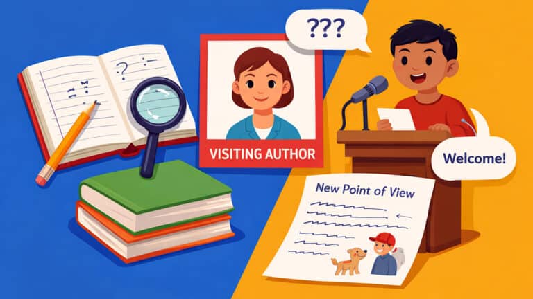 Preparing for an author visit