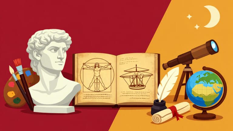 Renaissance symbols in harmonious design