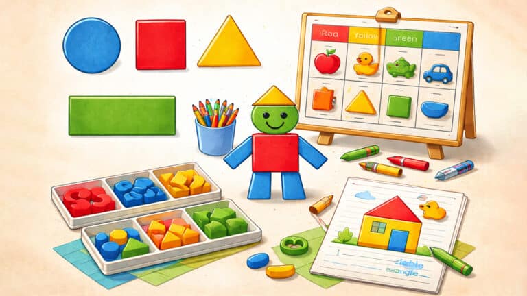 Shape and colour learning fun