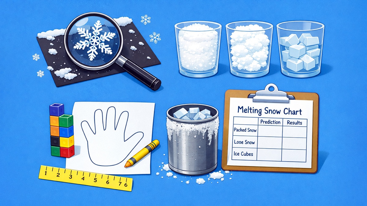 Snow science activities for kids