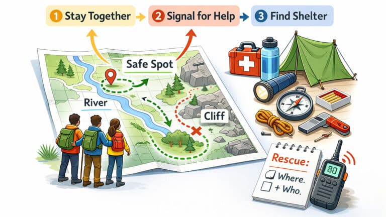 Survival planning in the wilderness