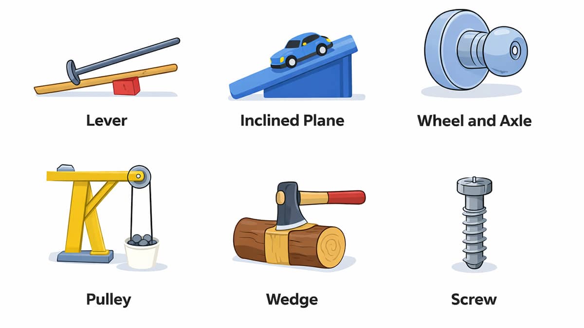 Types of simple machines