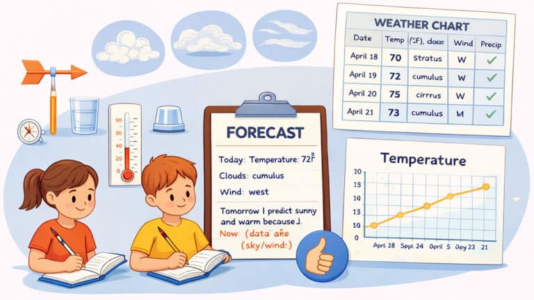 Weather observation and forecasting for students