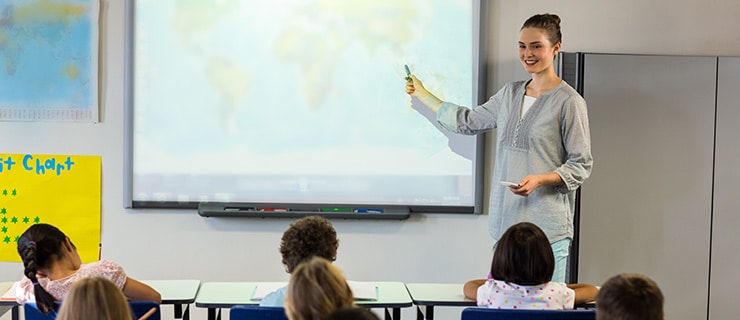 Classroom video presentation.